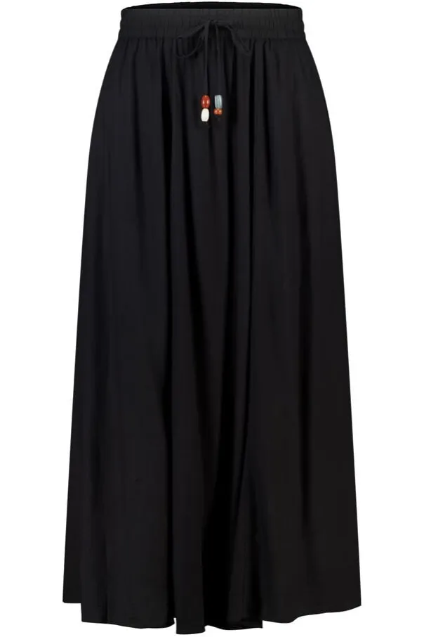 Jupe maxi avec taille élastique
