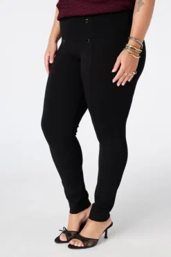 Legging avec boutons décoratifs