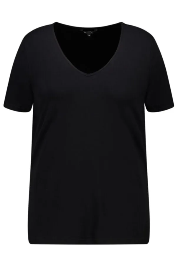 Lot de 2 t-shirts avec col en V