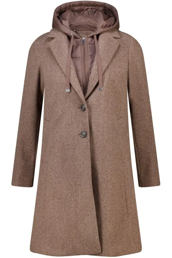 Manteau à capuche