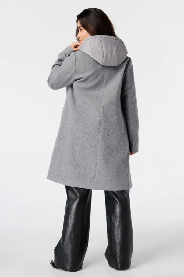 Manteau à capuche