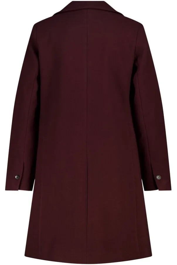Manteau court à boutons