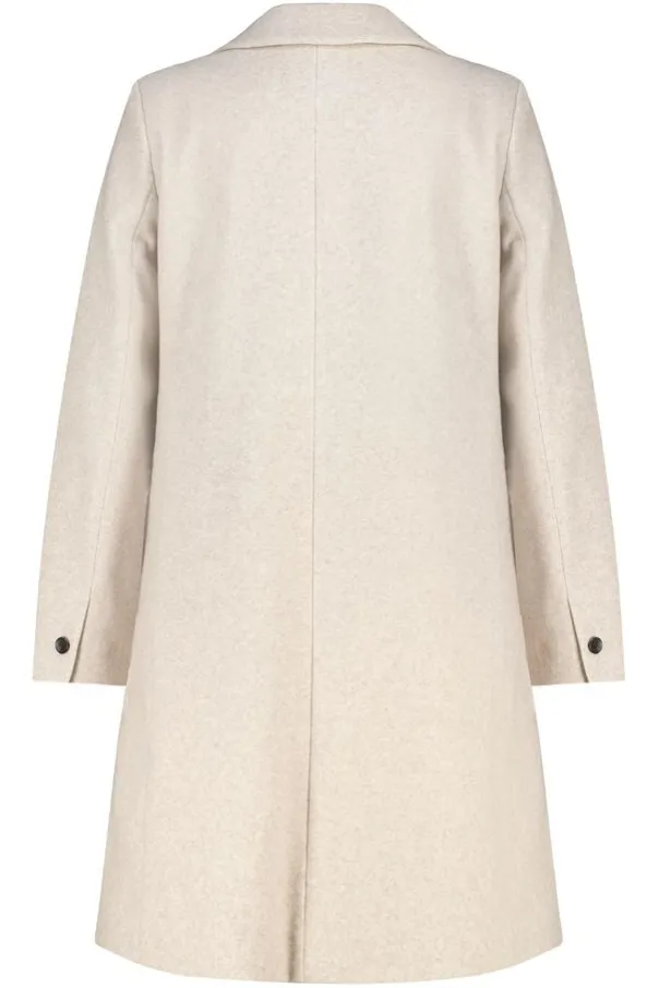Manteau court à boutons
