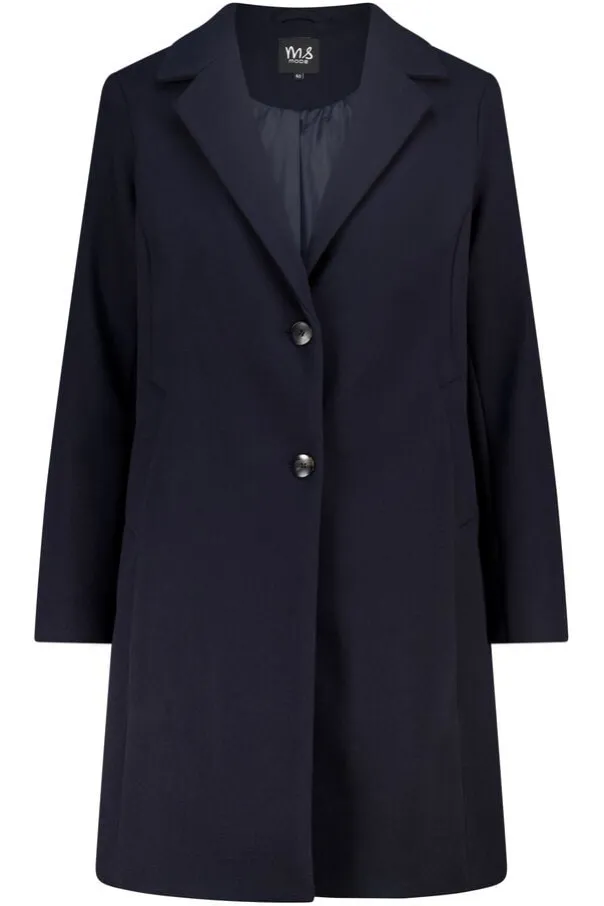 Manteau court à boutons