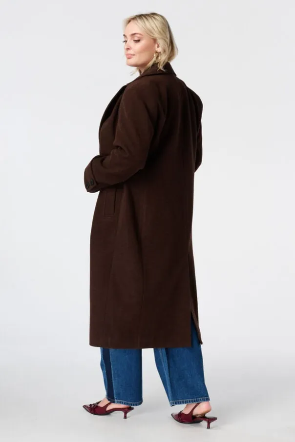 Manteau à fermeture boutonnée