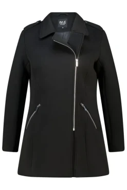 Manteau à fermeture éclair
