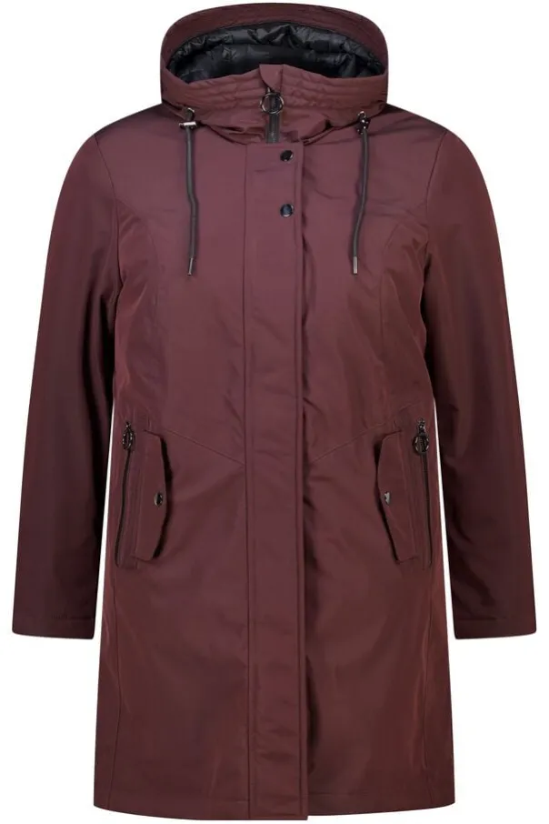 Manteau long déperlant