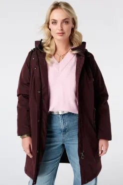 Manteau long déperlant