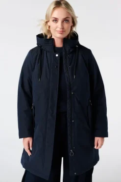 Manteau long déperlant