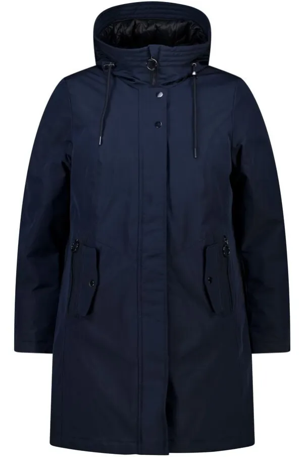 Manteau long déperlant