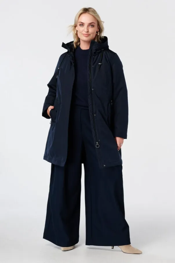 Manteau long déperlant