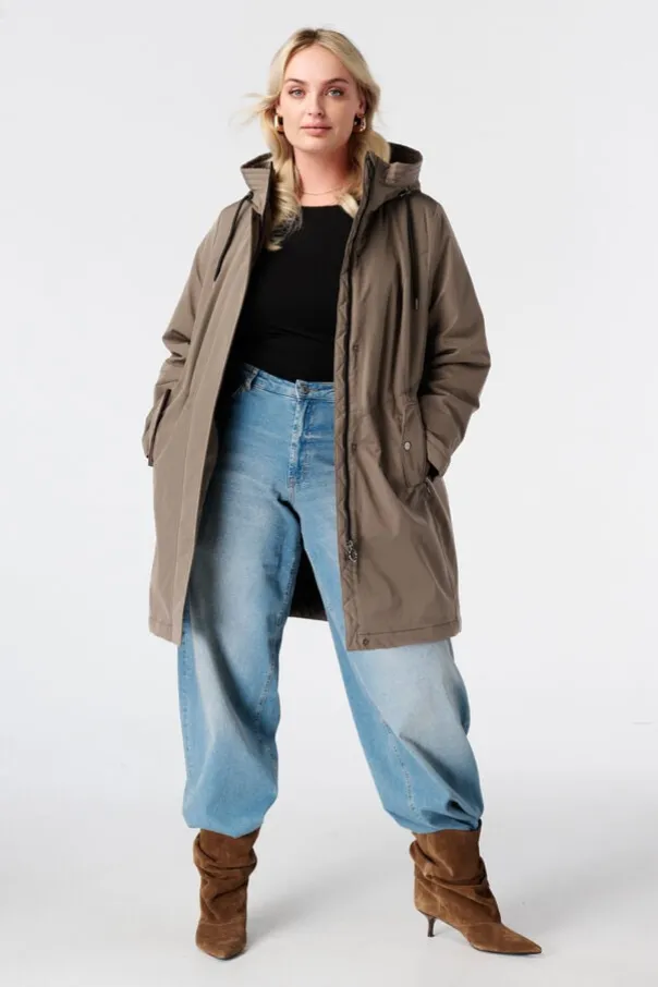 Manteau long déperlant