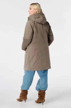 Manteau long déperlant