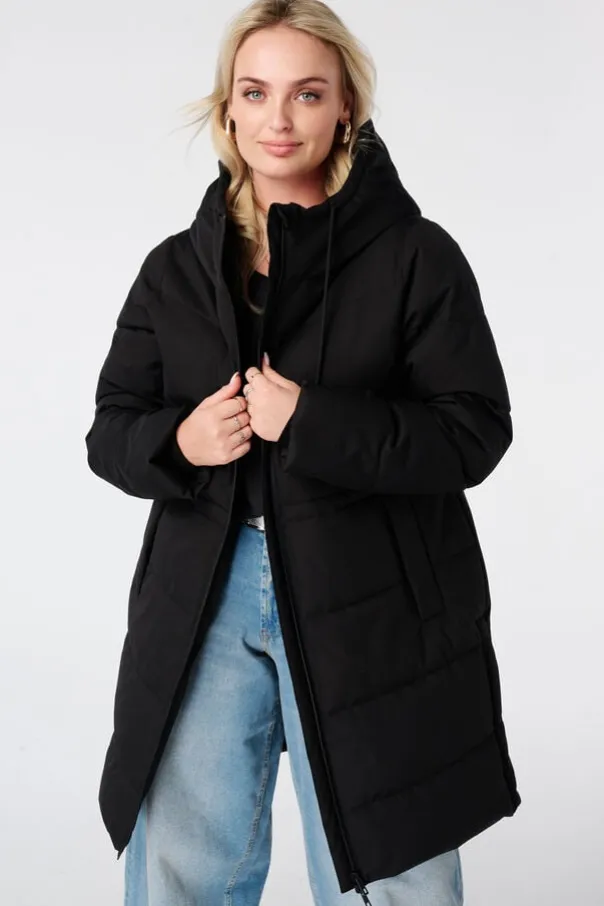 Manteau long déperlant