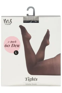 2-pack Collants de base 60 deniers