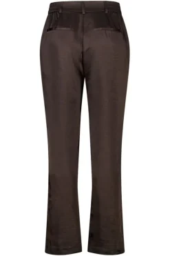Pantalon aspect satiné
