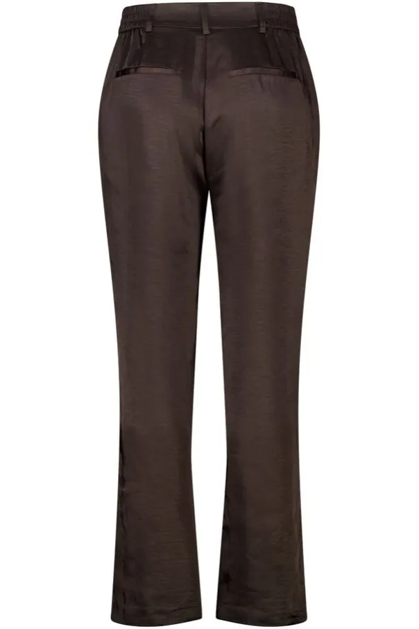 Pantalon aspect satiné