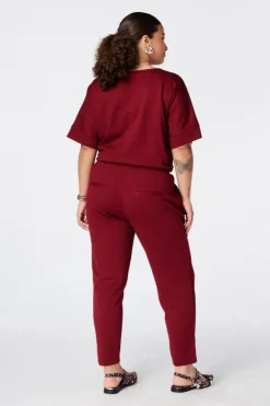 Pantalon avec cordon coulissant