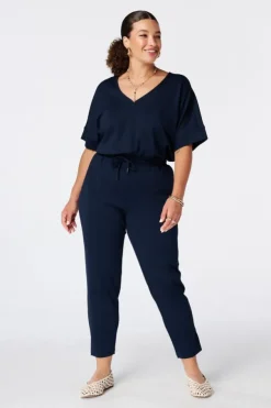 Pantalon avec cordon coulissant