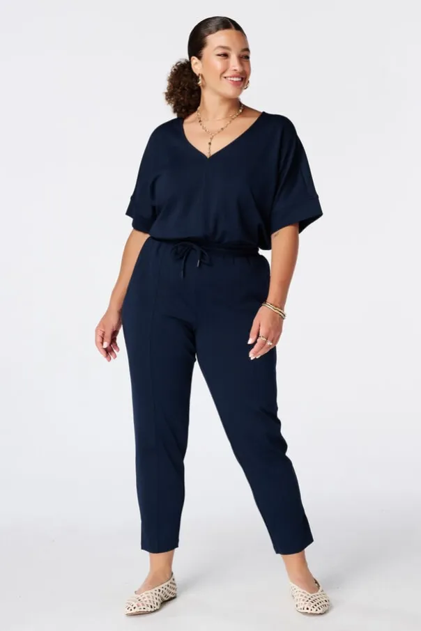 Pantalon avec cordon coulissant