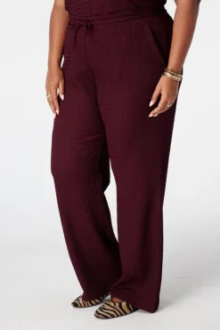 Pantalon avec taille élastique