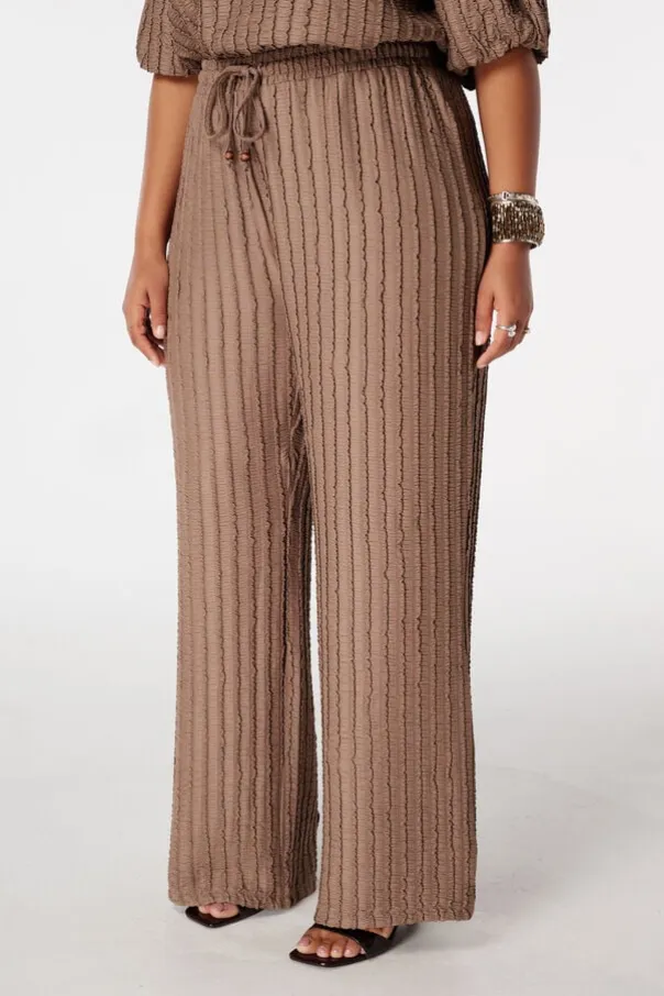 Pantalon avec taille élastique
