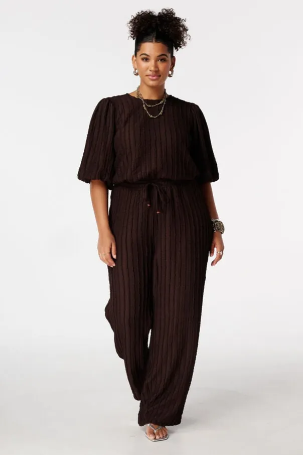 Pantalon avec taille élastique