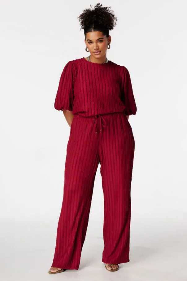 Pantalon avec taille élastique