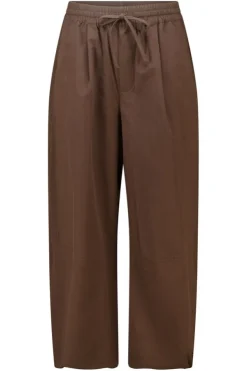 Pantalon barrel avec cordon de serrage