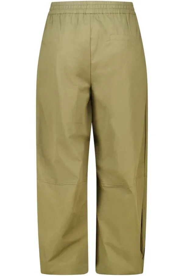 Pantalon barrel avec cordon de serrage