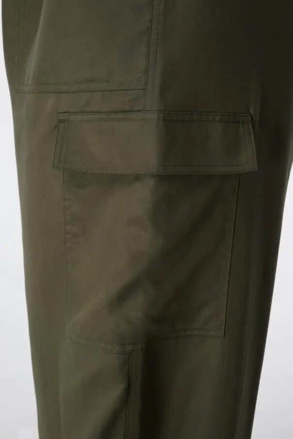 Pantalon barrel style cargo