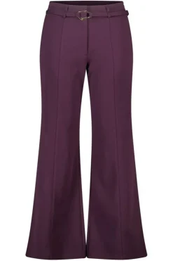 Pantalon droit avec ceinture
