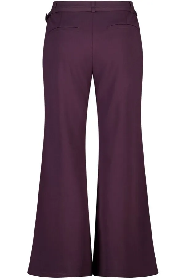 Pantalon droit avec ceinture