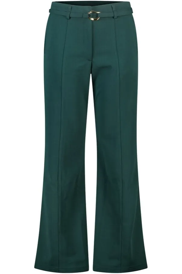 Pantalon droit avec ceinture