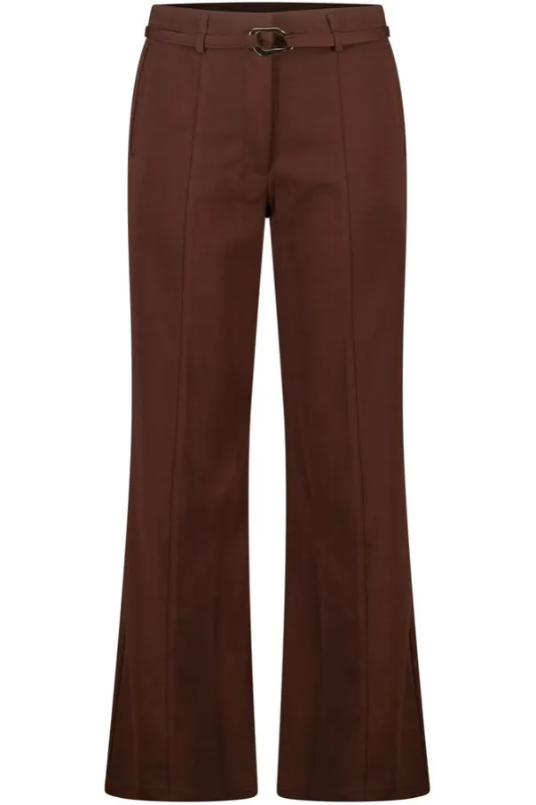 Pantalon droit avec ceinture