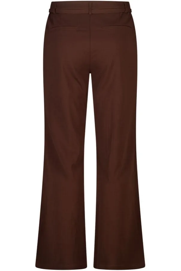 Pantalon droit avec ceinture