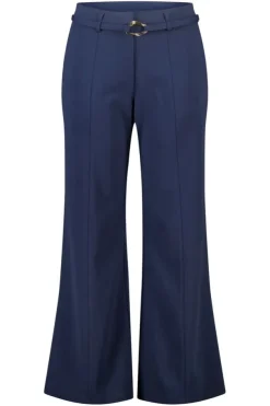 Pantalon droit avec ceinture
