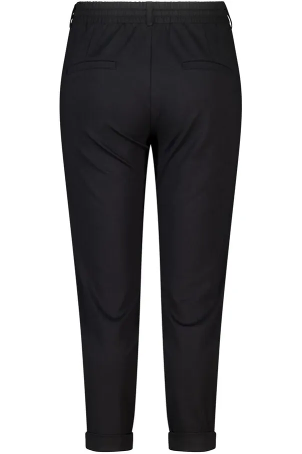 Pantalon fuselé à taille élastique