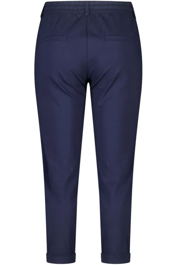 Pantalon fuselé à taille élastique