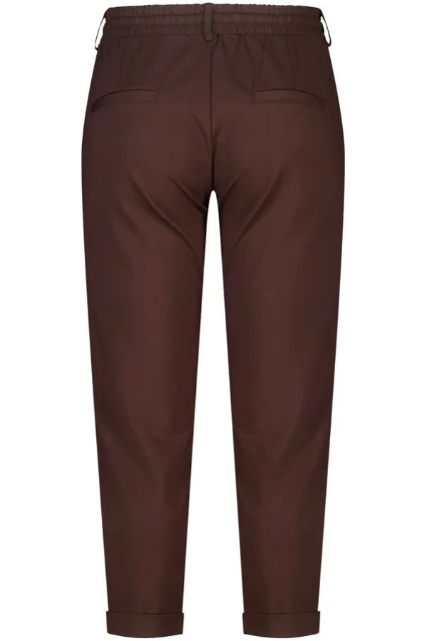 Pantalon fuselé à taille élastique