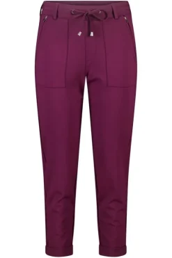 Pantalon fuselé à taille élastique