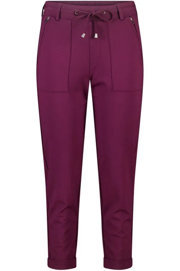 Pantalon fuselé à taille élastique