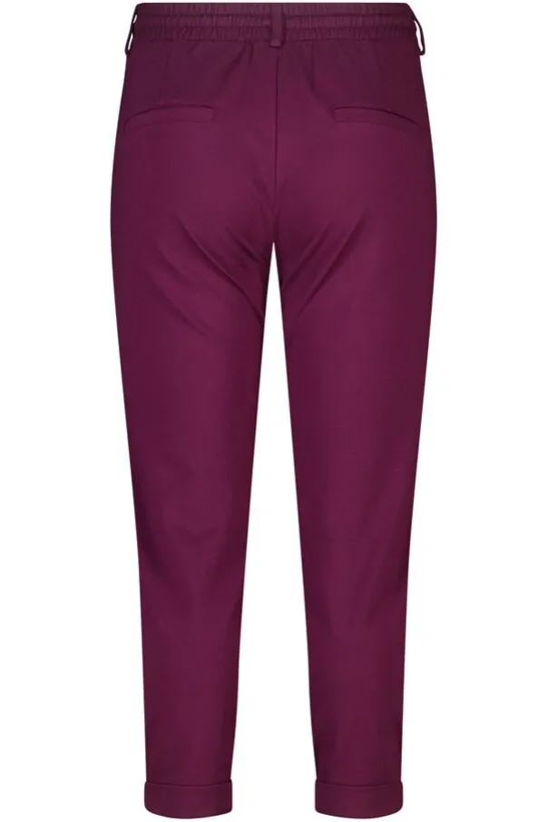 Pantalon fuselé à taille élastique