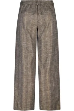 Pantalon large à carreaux