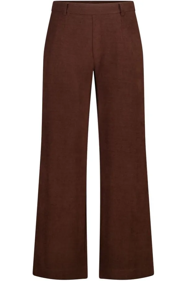 Pantalon large en velours côtelé
