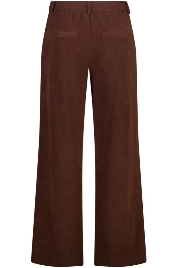 Pantalon large en velours côtelé
