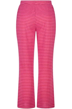 Pantalon large à taille élastique