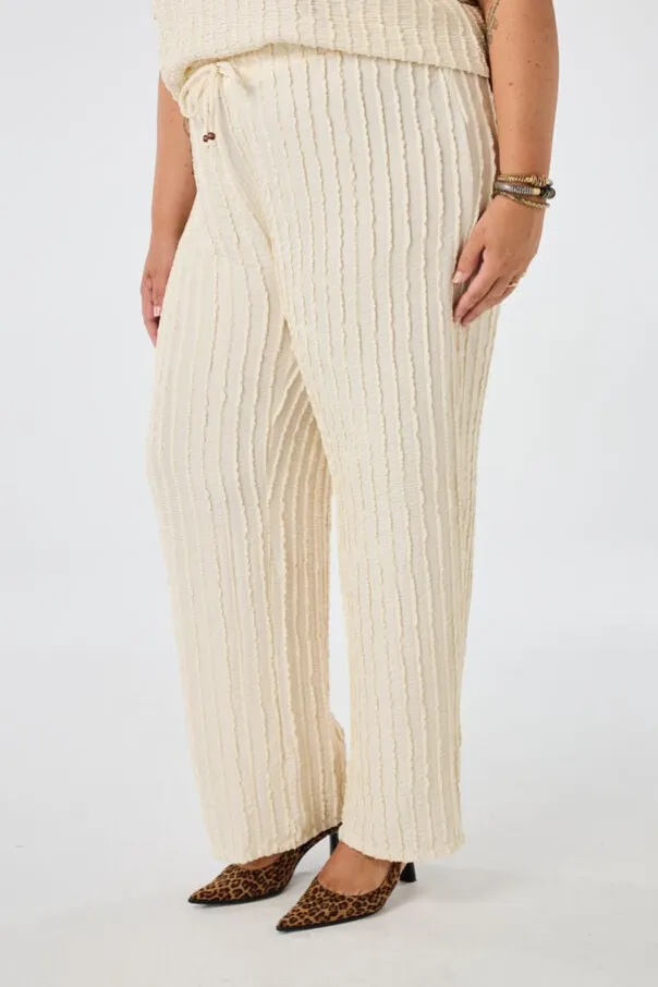 Pantalon à taille élastique