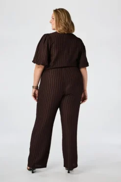Pantalon à taille élastique