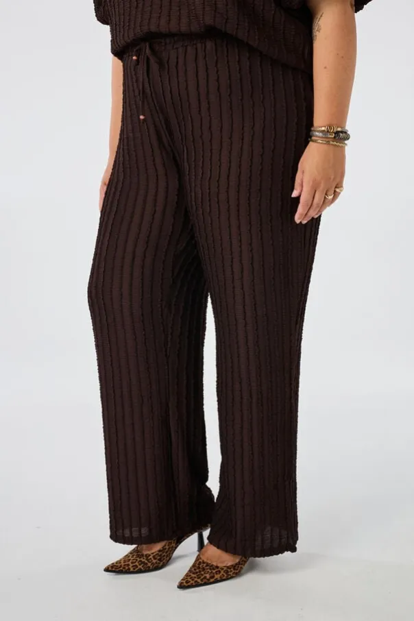 Pantalon à taille élastique